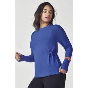 Fabletics Small Royal‎ Blue Lana Pullover Sweater